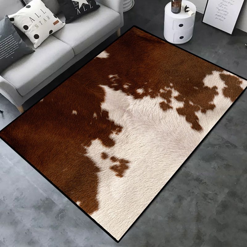 Leisure Area Rug Polyester Animals Print Rug Stain Resistant Area Rug for Home Decor