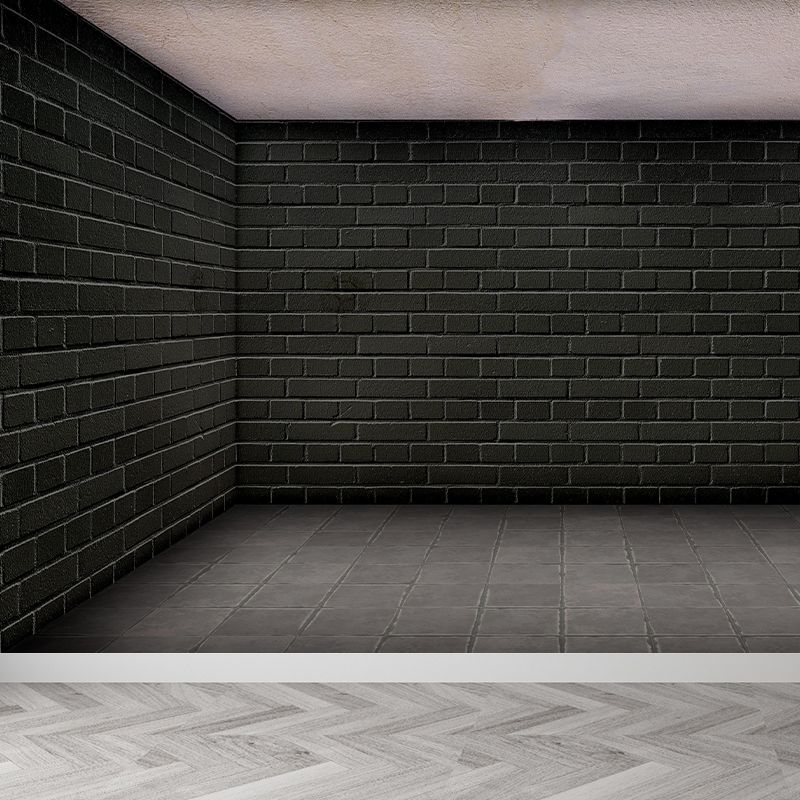 Illustration Vintage Style Brick Mural Wallpaper Home Decoration Moisture-Resistant