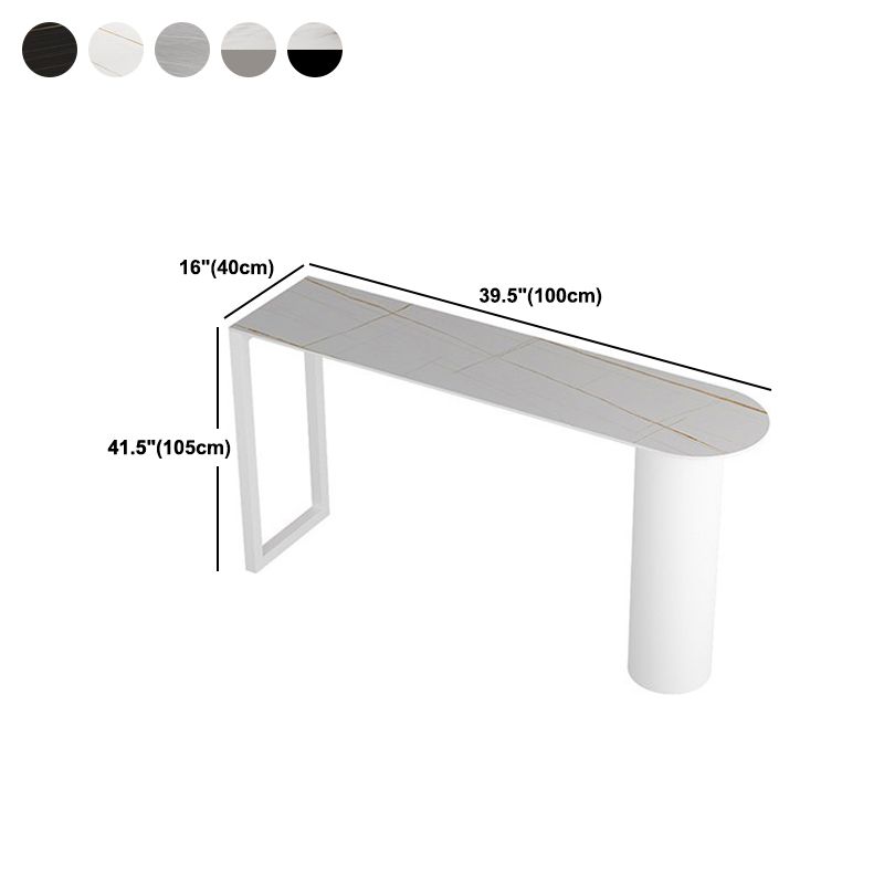 Modern Sintered Stone Bar Table Dining Table for Kitchen Living Room Coffee Room