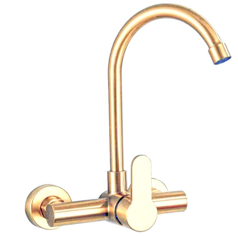 Modern Faucet 1-Handle 2-Hole Single Level Low Profile Pot Filler Faucet