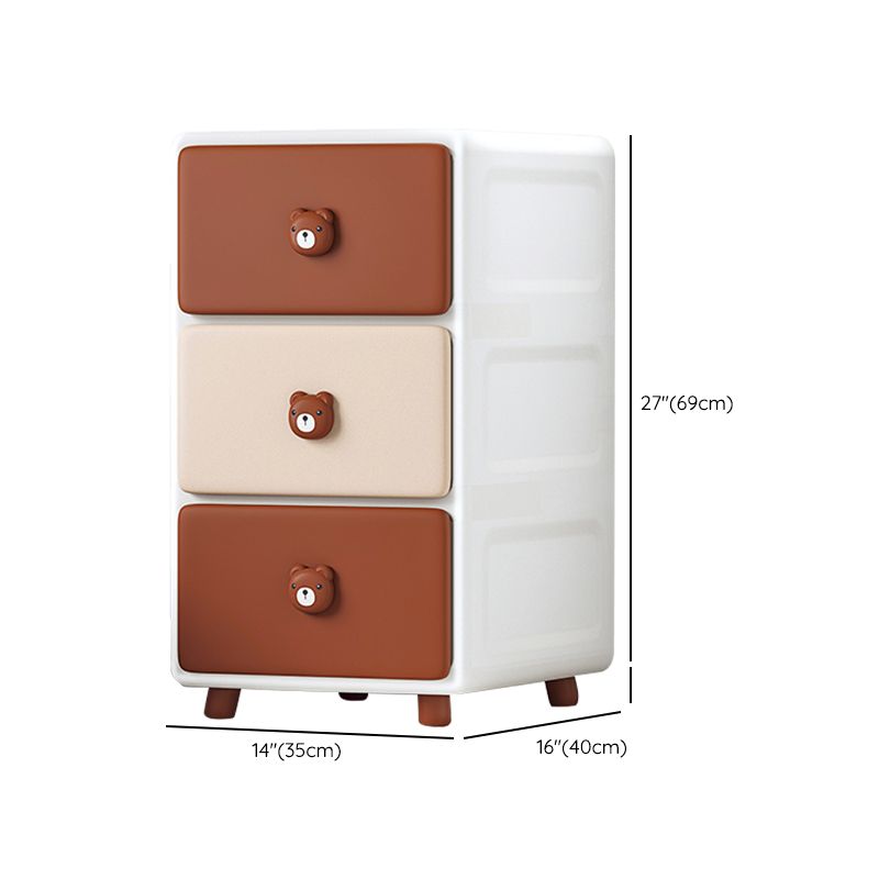 Contemporary Storage Cabinet with Legs Non-Hanging Armoire for Home