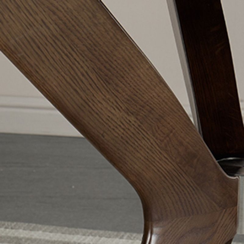 Modern Dining Set 1/4/5/7 Pcs Sintered Stone Dining Table and Chairs with Solid Wood Frame