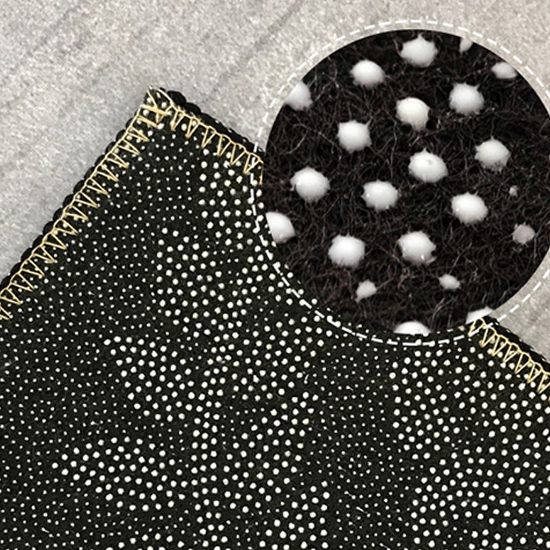 Blue Luxury Rug Blending Graphic Rug Non-Slip Backing Rug for Living Room