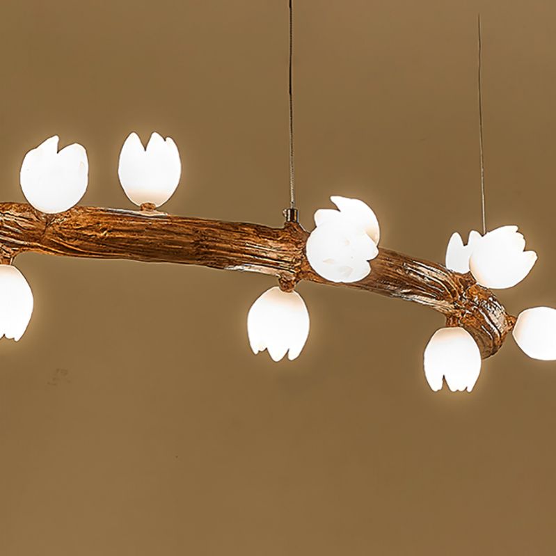 Accesorios de iluminación colgante de múltiples luces de vidrio de lámpara simple para comedor para comedor