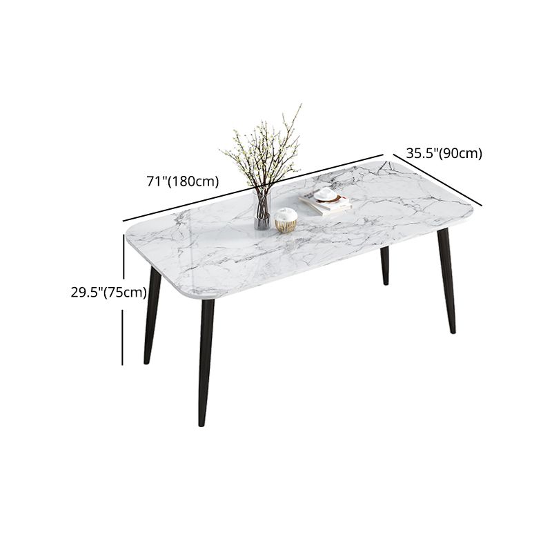 Modern 1/2/3/4/5/6/7 Pieces Dining Set Marble Dining Furniture Set /Separate Items