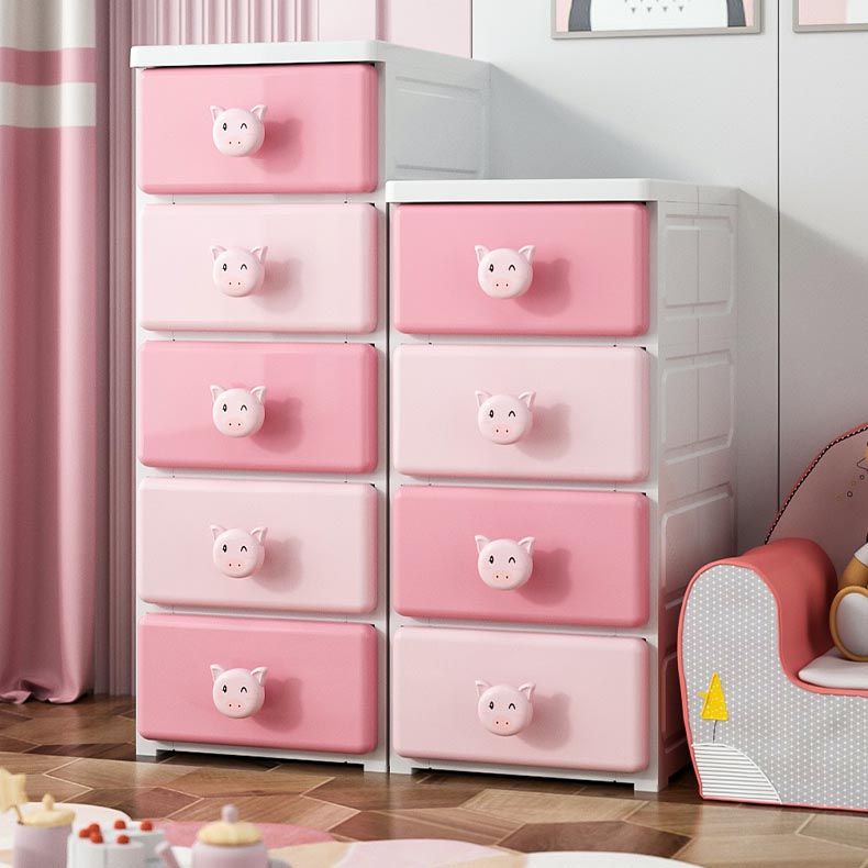 Contemporary Wardrobe Cabinet With Drawer Plastic Storage Cabinet