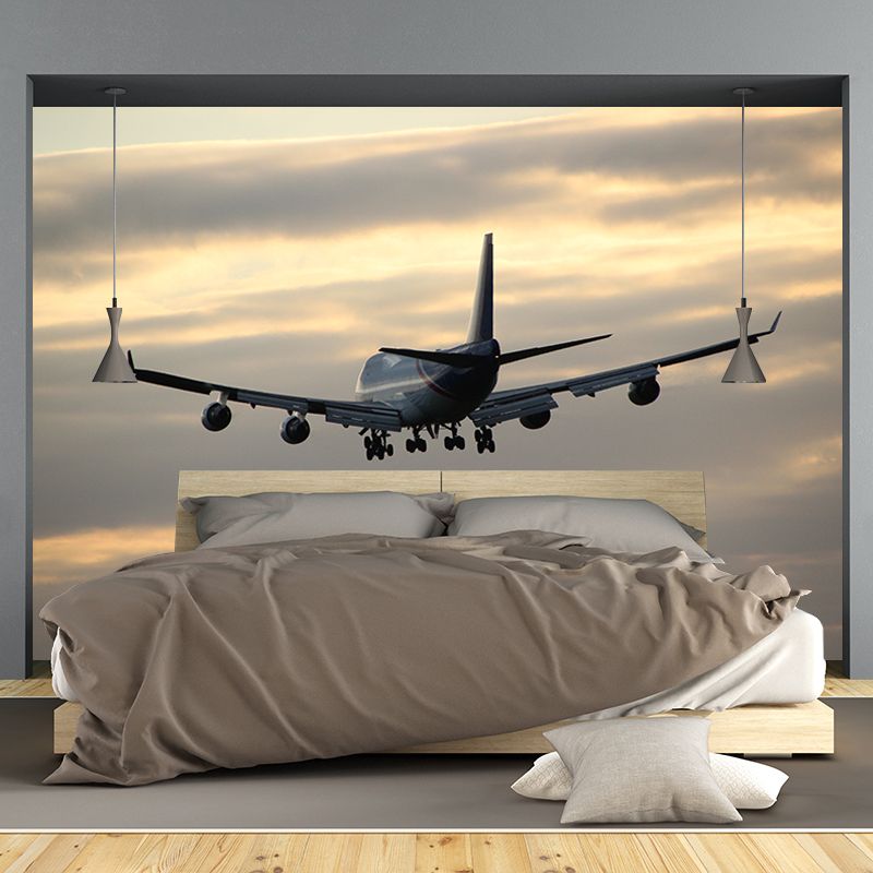Contemporary Transportation Wallpaper Murals Water Resistant, Personalised Size