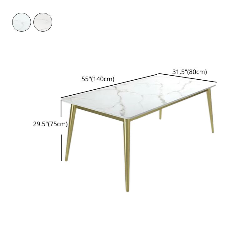 Modern 1/4/5/7 Pieces Dining Set Sintered Stone Top Dining Furniture Set /Separate Items