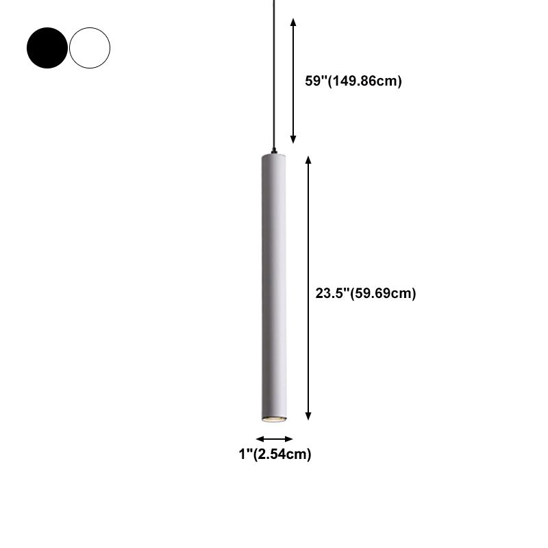 Lineare Form Metall hängend hängendem Licht moderner Stil 1 leichte hängende Leuchten