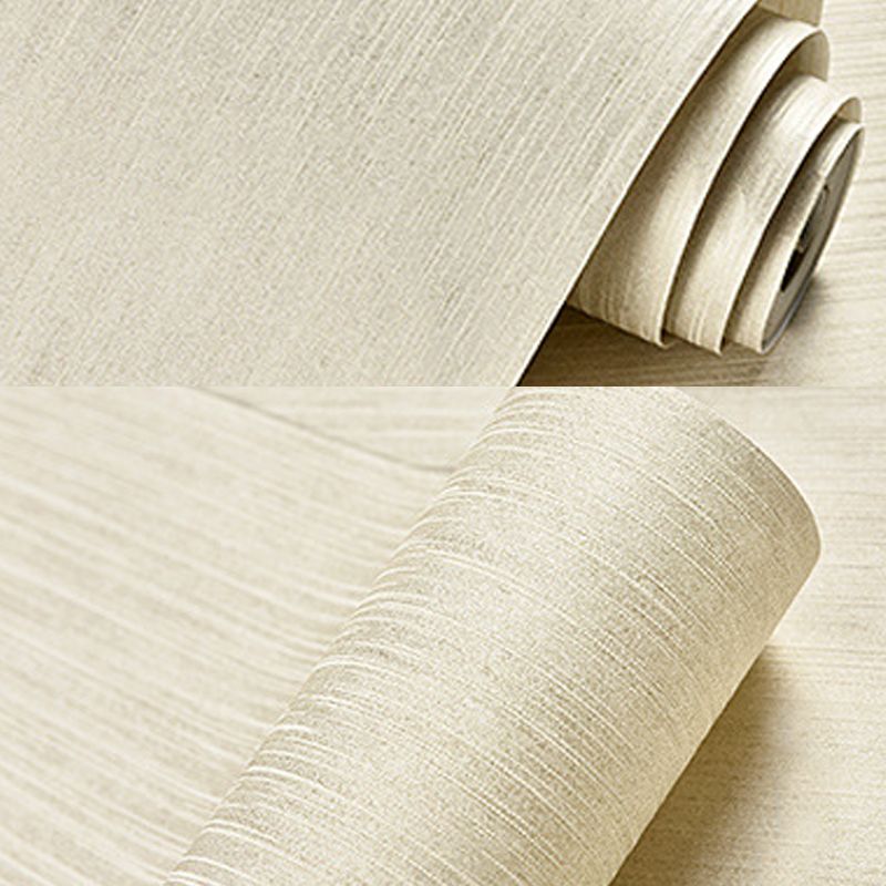 Non-Woven Wall Decor Simple Non-Pasted Textured Wallpaper Roll, 31-foot x 20.5-inch