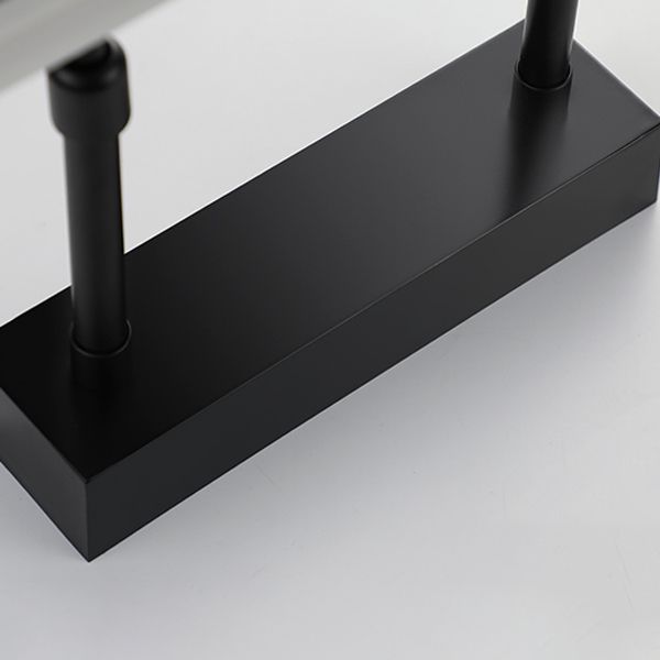 Modern Minimalist Linear Wall Lamp Adjustable Acrylic Wall Light Fixture for Bathroom