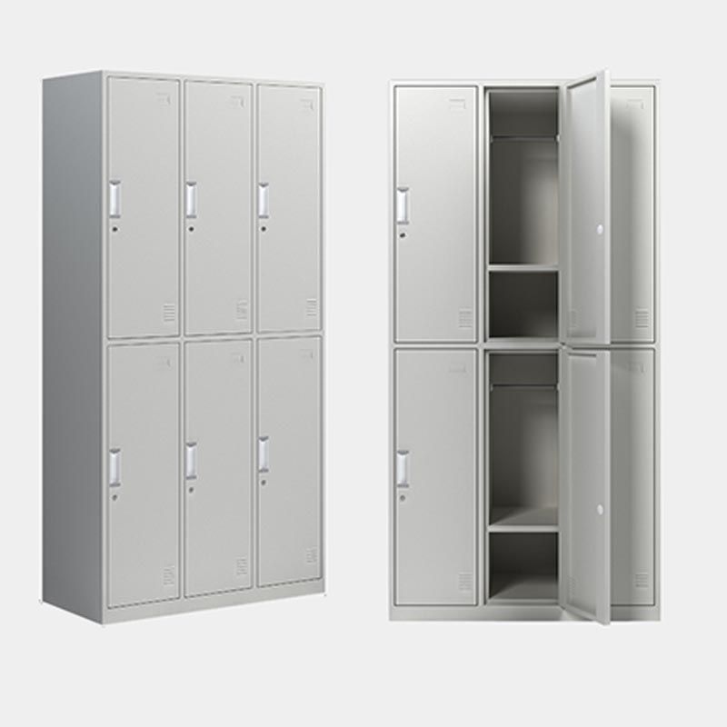 Metal Contemporary Wardrobe Armoire Hinged Wardrobe Cabinet for Home
