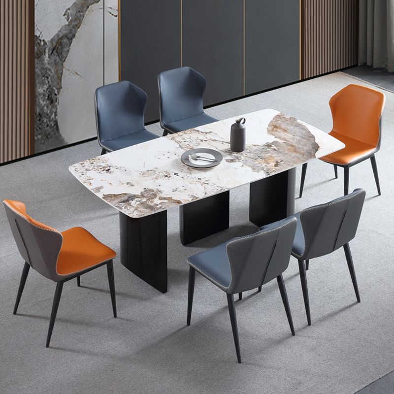 Contemporary 1/3/4/5/7 Pieces Dining Set Rectangle Dining Room Table Set