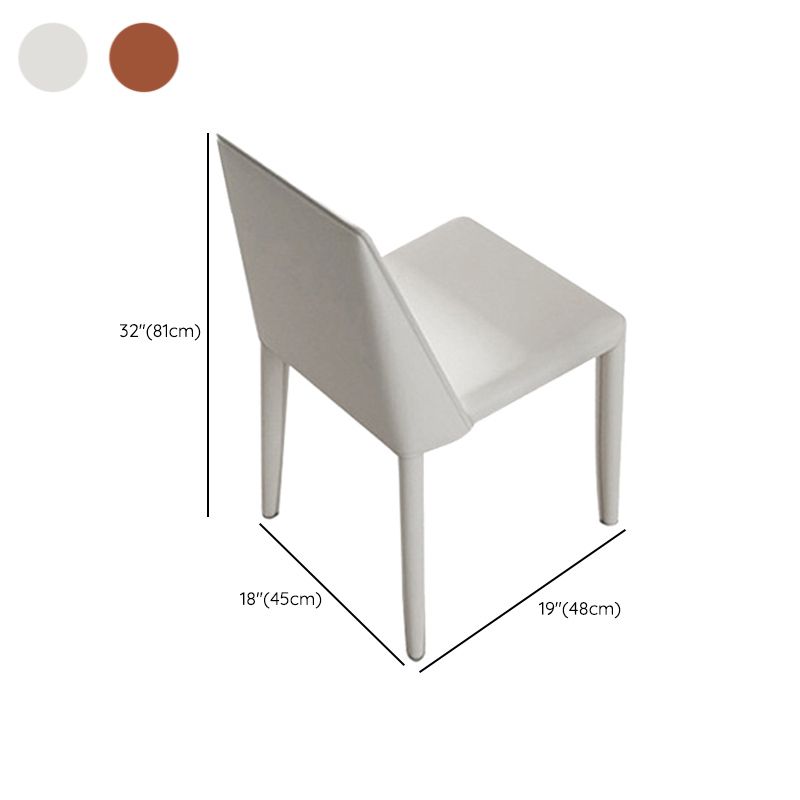 Contemporary 1/2/5/7 Pieces Dining Chairs Set Stone Rectangle Furniture in White