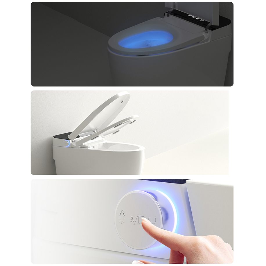 Modern Porcelain Toilet Bowl Floor Mounted All-In-One Urine Toilet