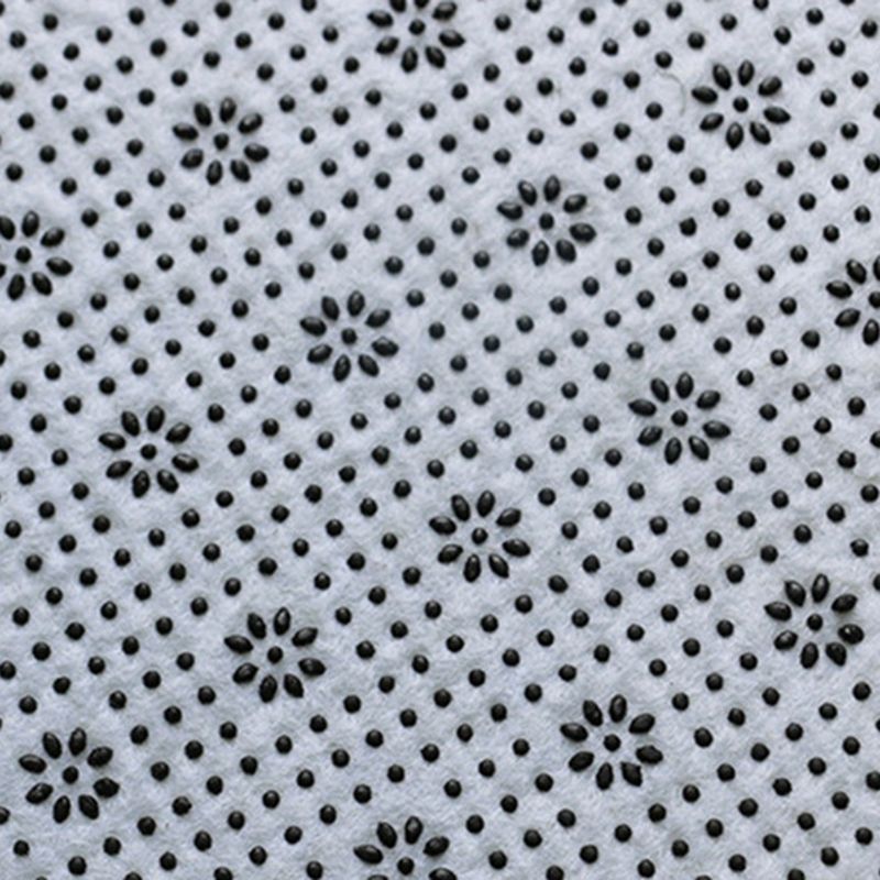 Light Grey Modern Rug Polyester Santa Claus Rug Non-Slip Backing Rug for Living Room