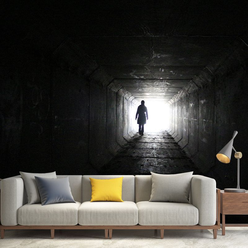 Personalized Size Spatial Extension Mural Wall Covering for Room