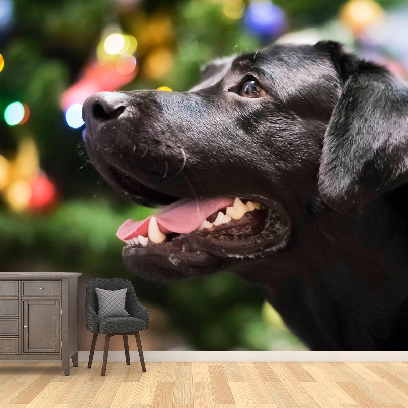 Lovely Labrador Mural Wall Decor Living Room Wall Covering for Decoration