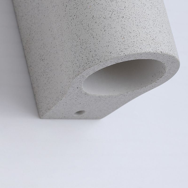 Living Room One Head Wall Sconce Modern Cement Wall Mounted Light Fixture