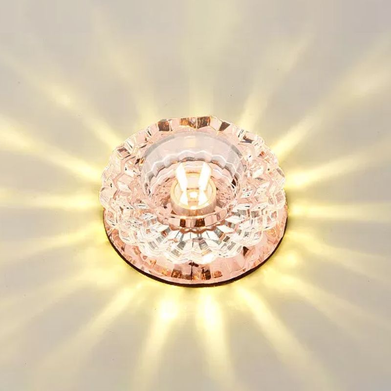 Kristallblüten-Unterputzleuchte Modernistische LED-Deckenleuchte mit geschichtetem Design für den Flur