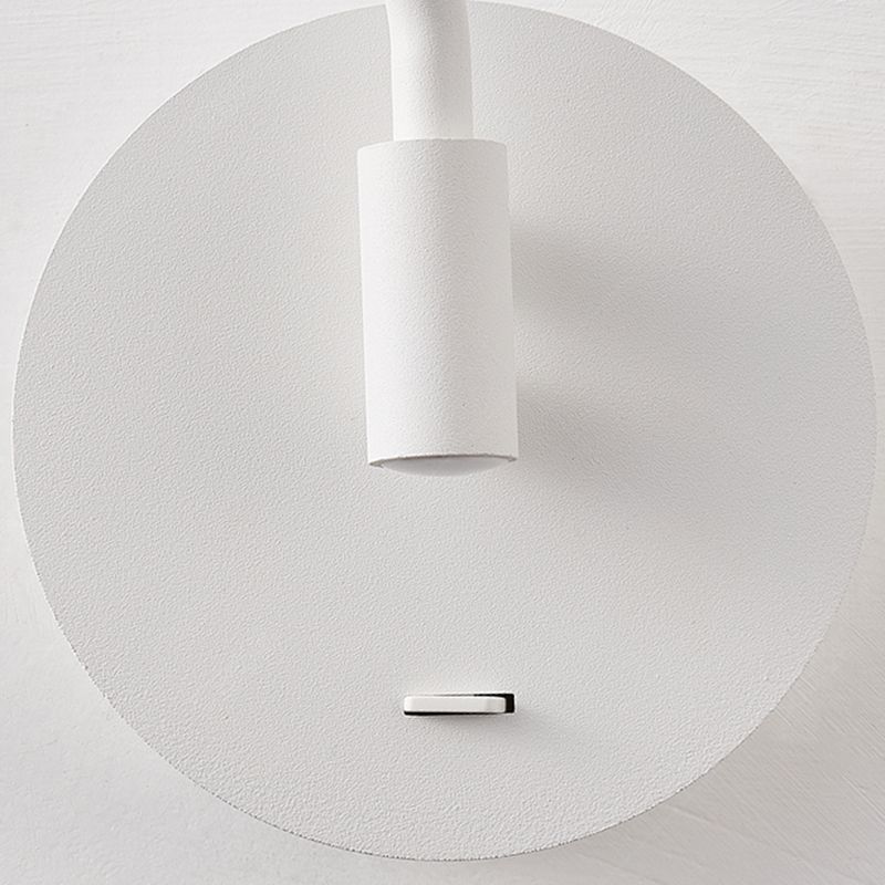 Metall Halbzylinder Schattenschwung Armwand Beleuchtung moderner Stil 1 Lichtleuchte Lampe