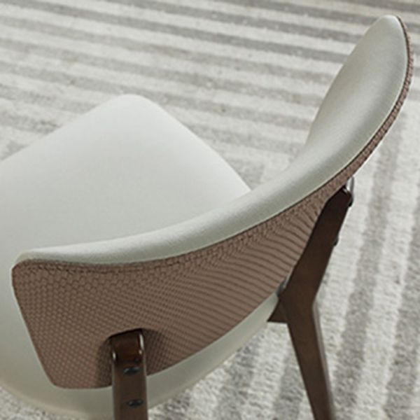 Contemporary Style 1/2/5 Pieces Dining Chairs Set Rectangle Stone Furniture in Gray