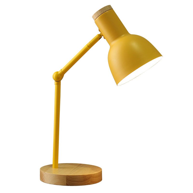 Lampada da tavolo da tavolo a forma di campana in stile contemporaneo