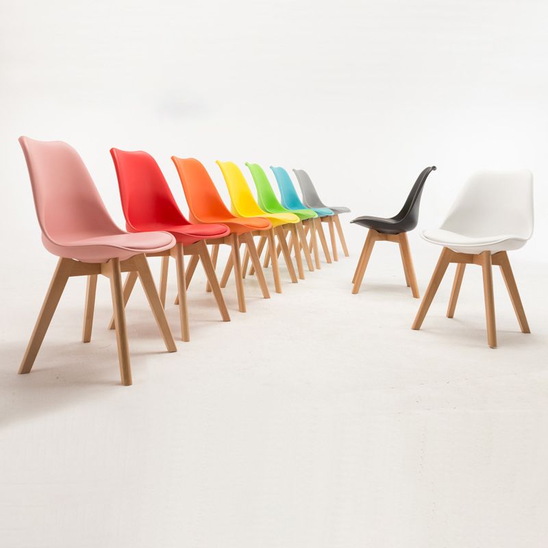 Sedia da sala da pranzo parsons tappezzeria scandinava