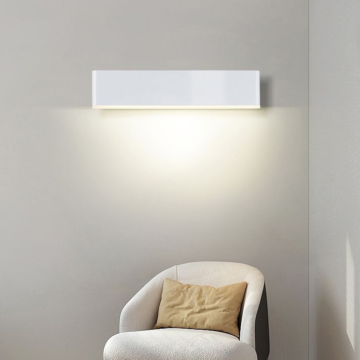 Modern Style LED Wall Lamp Minimalist Rotatable Wall Light Sconce for Bedroom