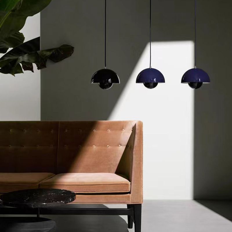Modern Hanging Light Colorful Metal Pendant Lighting Fixture for Living Room