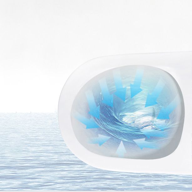 Modern One Piece Toilet Bowl Floor Mount Flush Toilet with Seat