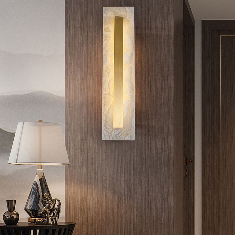 Geometric Wall Lighting Modern Metal 1 Light Wall Sconce for Bedroom