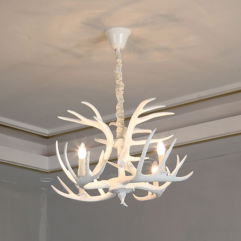 Lustre de corne fausse lustre