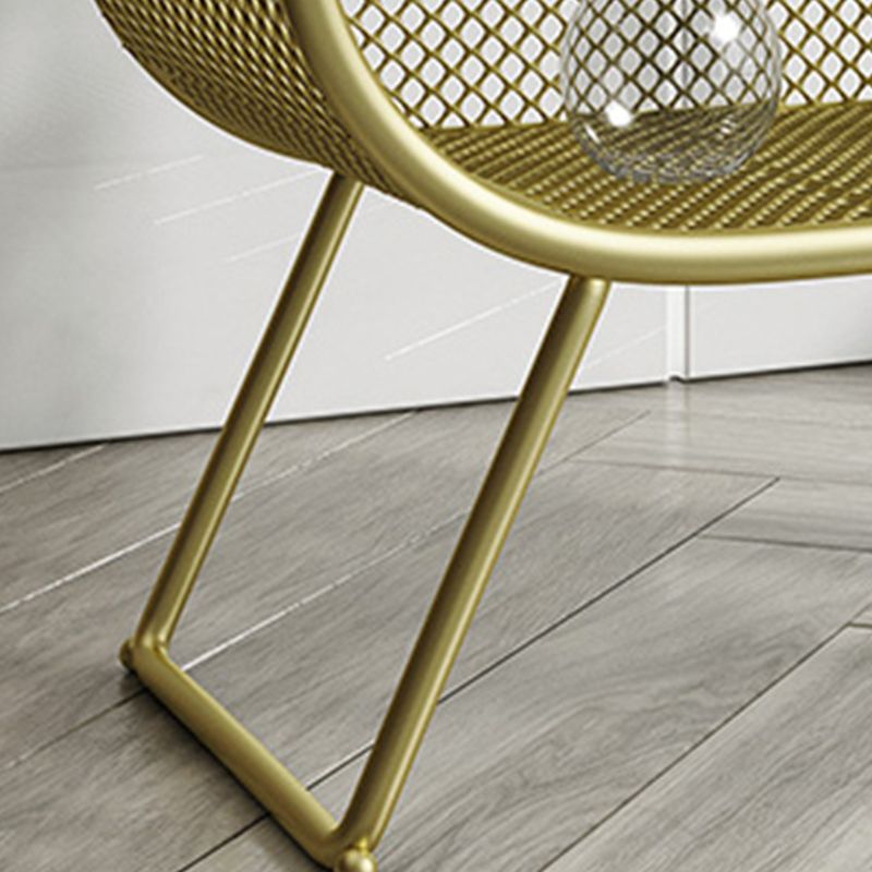 Scandinavian Antique Finish Shelf Bookcase Metal Standard Bookshelf