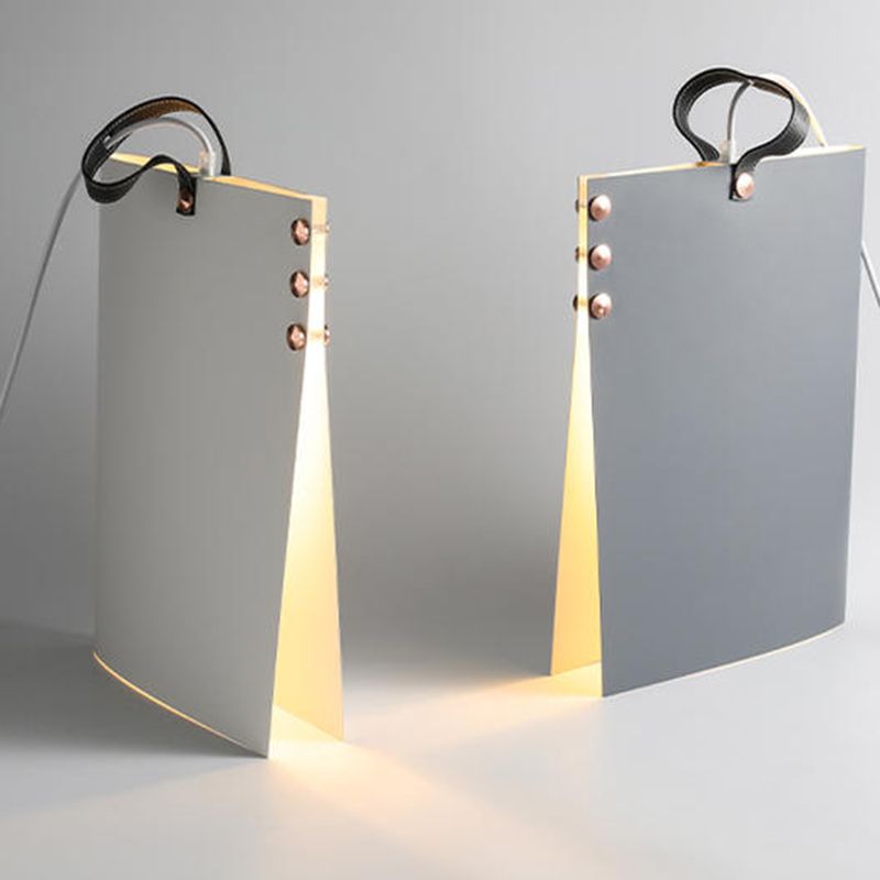 Accongo rettangolare illuminazione appesa Fabric di stile moderno 1 lampada a sospensione leggera per ristorante