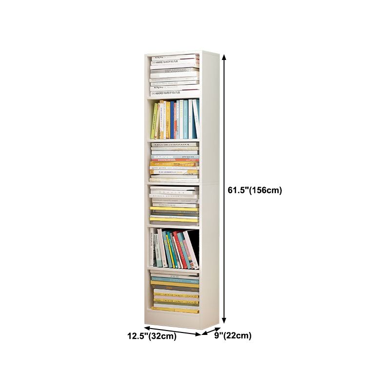 Contemporary Manufactured Wood Bookshelf Home Standard Bookcase