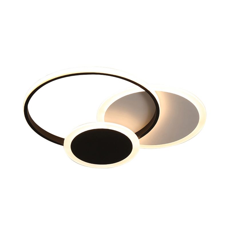 Acryl gestapelde ringplafondlamp Eetkamer Keuken Moderne LED-plafondlamp
