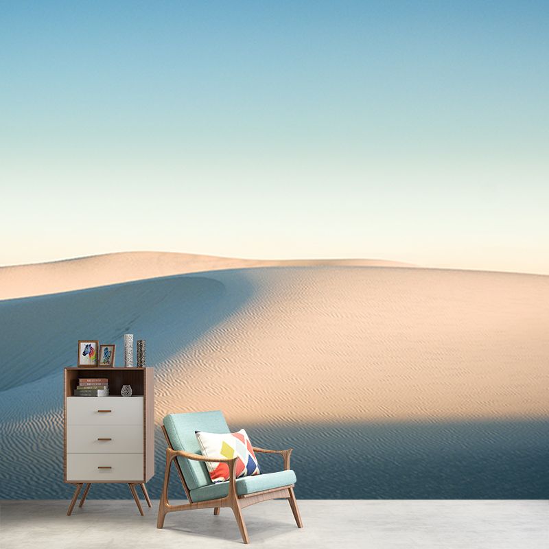 Contemporary Style Desert Mural Decal, Moisture Resistant, Made to Measure