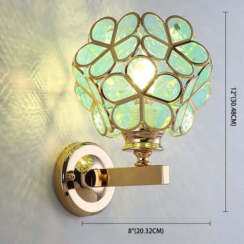 Luz de pared de la pared en forma de pétal