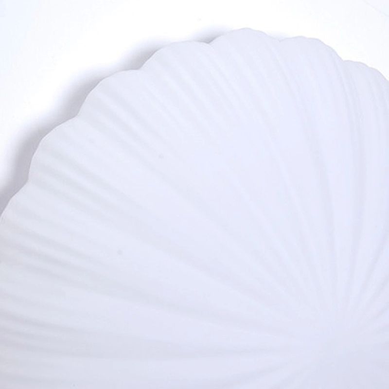 White Flush Mount Ceiling Light Nordic Simple Style Flush Light