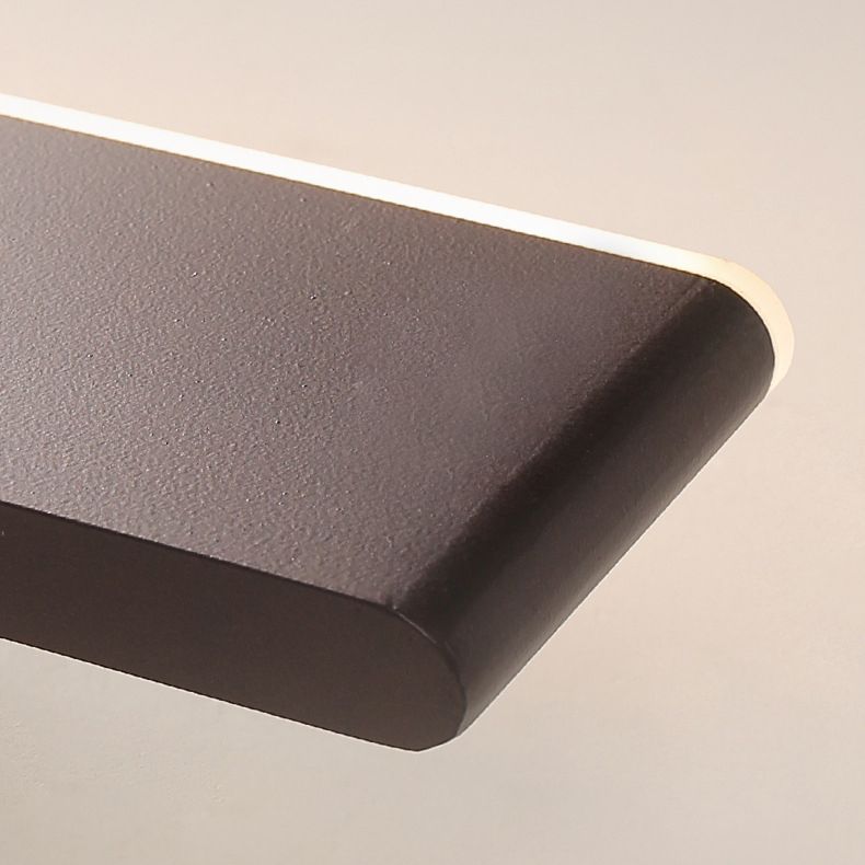 1 Light Geometry Wall Sconce Modern Style Metal Wall Lighting for Bedside