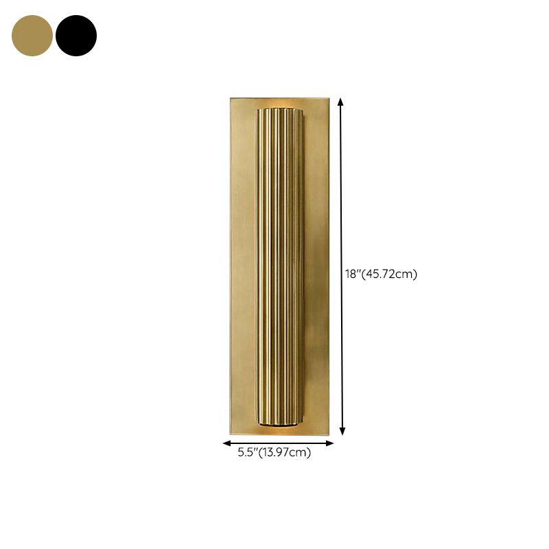 Postmodern Wall Sconce Geometric Shape Wall Lighting Fixtures with Metal Shade