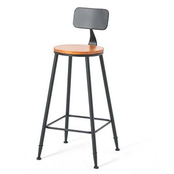 Industrial Style 1/2/7 Pieces Bar Table Set Rectangle Bar Table with High Wood Stools