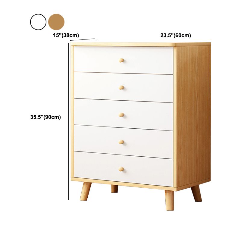 Contemporary Storage Chest Dresser Wooden Storage Chest for Bedroom