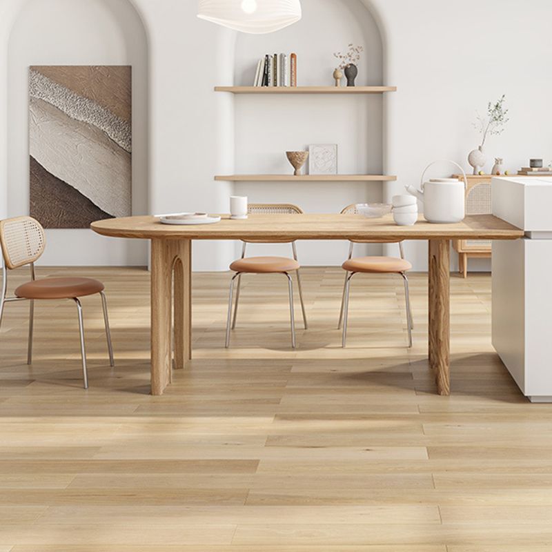 Modern Style Wooden Table Free Form Table with 3 Legs for Home