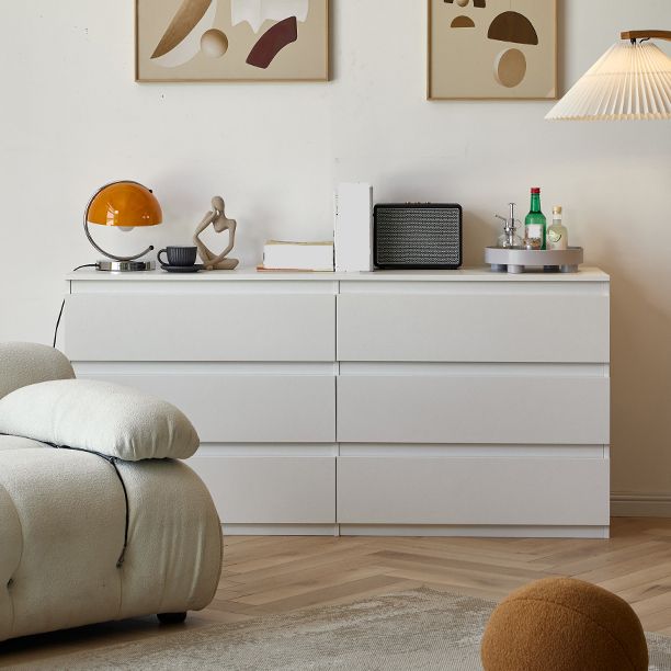 Modern Lingerie Chest Wood Vertical Storage Chest Dresser for Bedroom