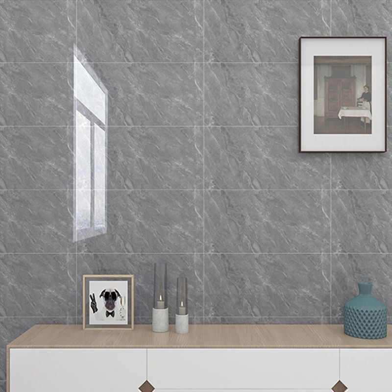 Modern 3D Peel & Stick Field Tile Rectangular Peel and Stick Tiles