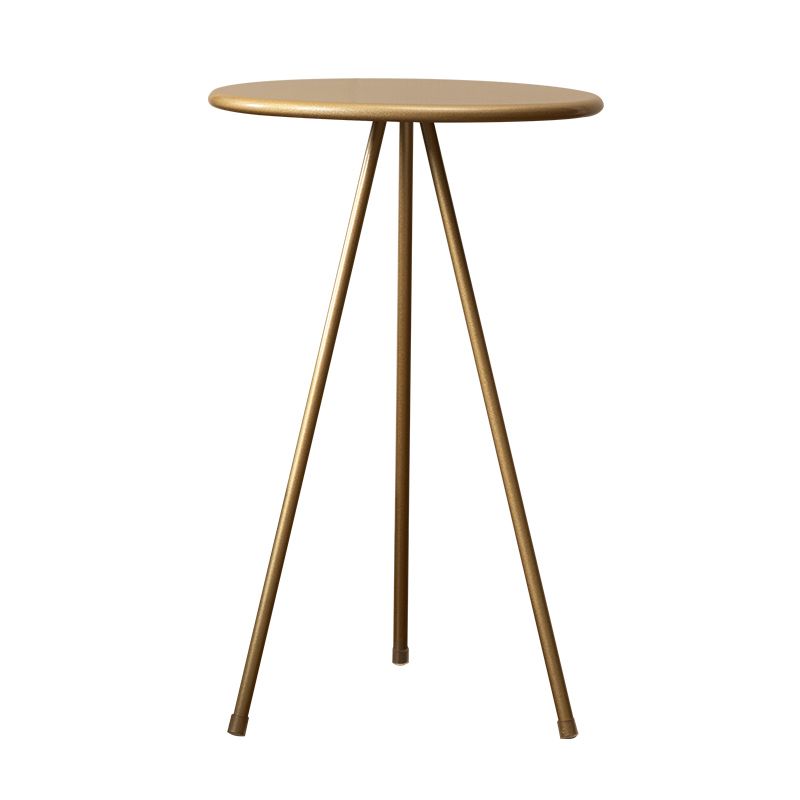 Metal White/green/black/gold 3 Legs Base Design Round Coffee Table