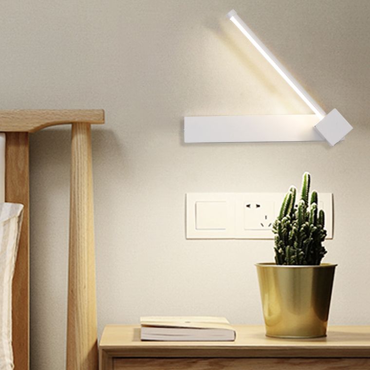 Modern Minimalist Style Linear Wall Mounted Lights Metal Wall Lamps for Living Room