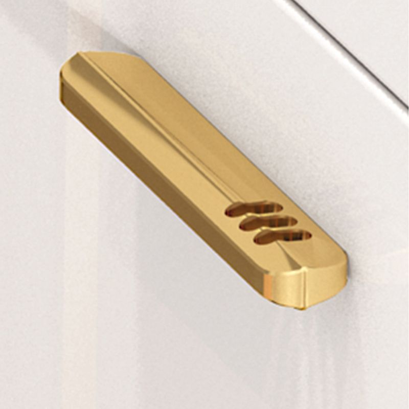 Contemporary Glam Storage Storage Chest White Storage Chest Dresser